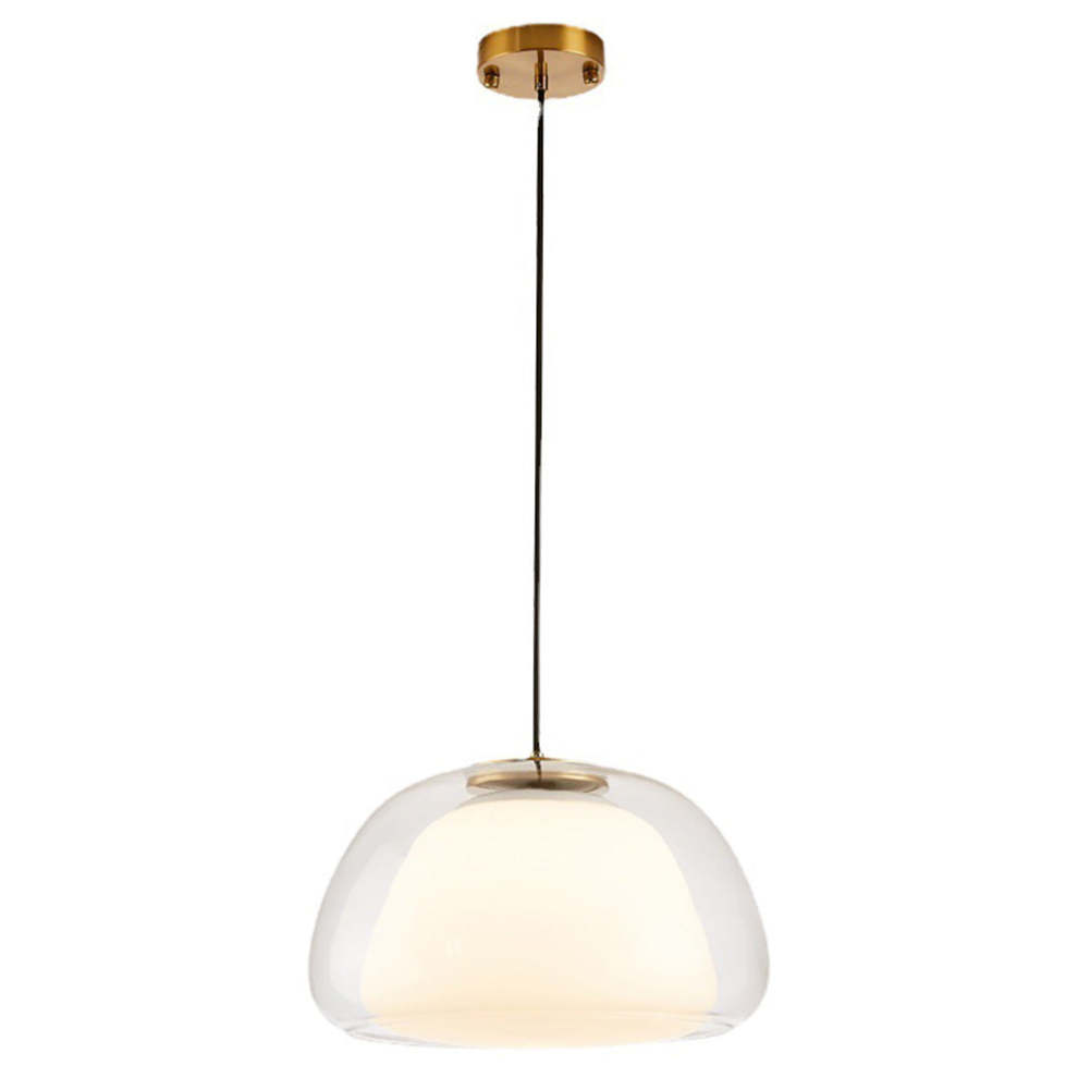 Aurora Pendant Light Milk Glass For Modern Ceiling Decor