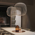 Lyra Spokes Hanging Pendant Light With 52cm Diameter 200cm Height