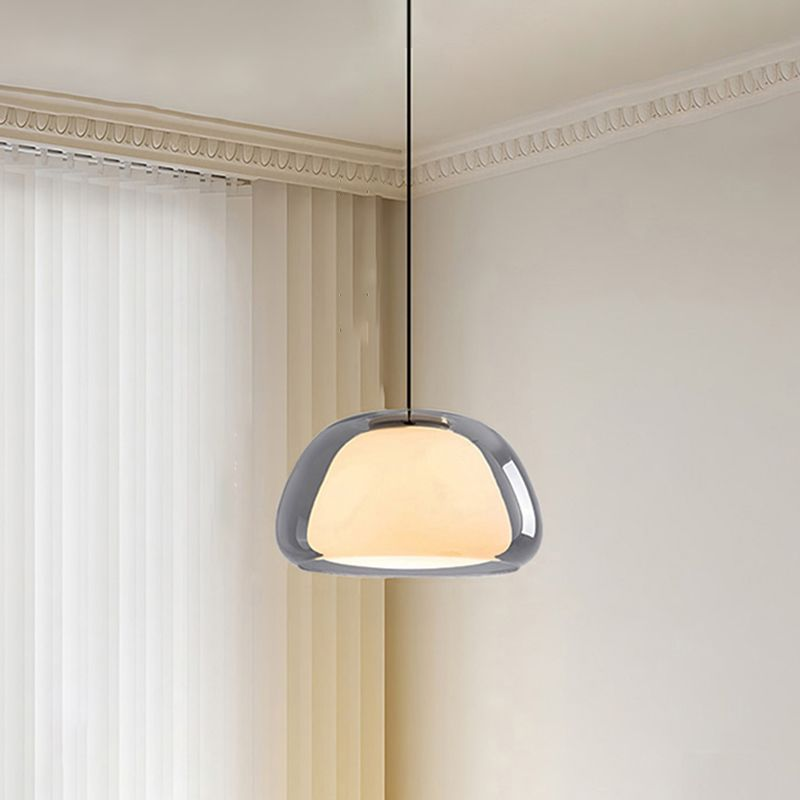 Aurora Pendant Light Milk Glass For Modern Ceiling Decor
