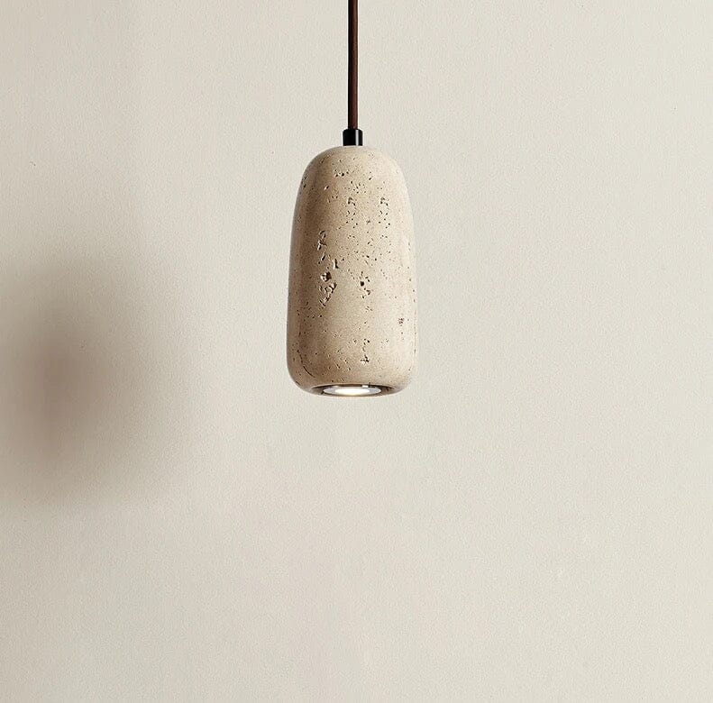 Solena Travertine Pendant Lights For Modern Interiors And Living Spaces