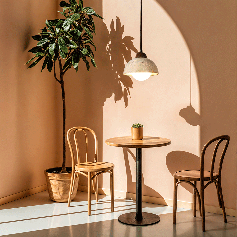 Solena Travertine Pendant Lights For Modern Interiors And Living Spaces