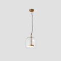 Lunara Warm Amber Glow Retro Pendant Light for Living Rooms