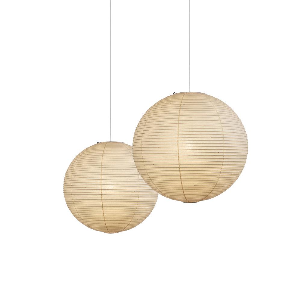 Hinori Airi Pendant Light With Paper Shade In Japanese Style