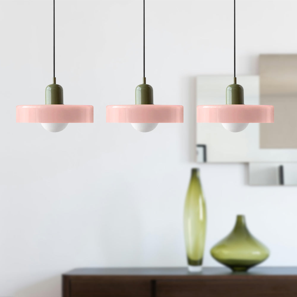 Kirrea One Glass Pendant Fixture For Kitchen And Dining