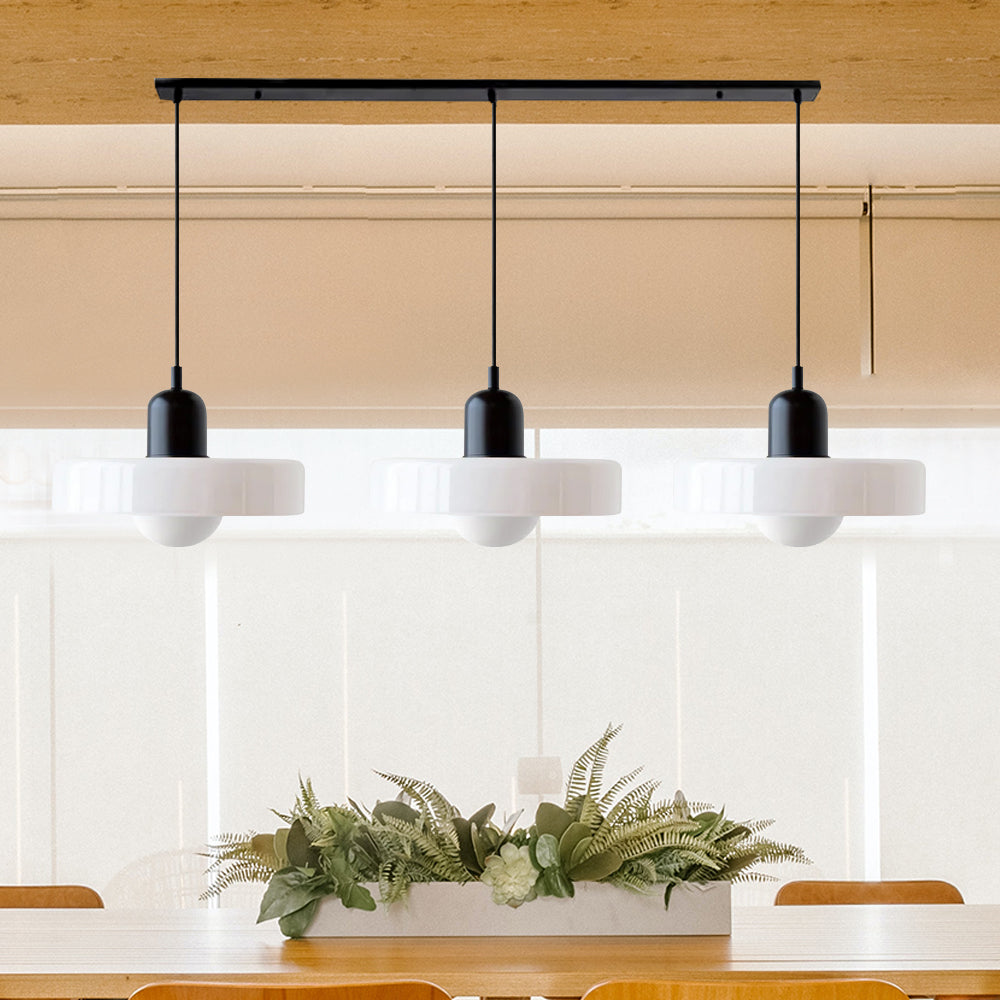 Kirrea One Glass Pendant Fixture For Kitchen And Dining