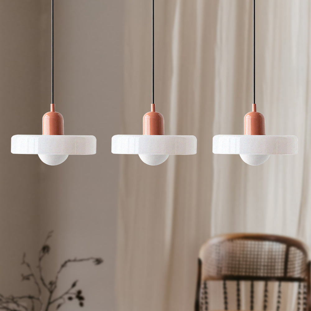 Kirrea One Glass Pendant Fixture For Kitchen And Dining