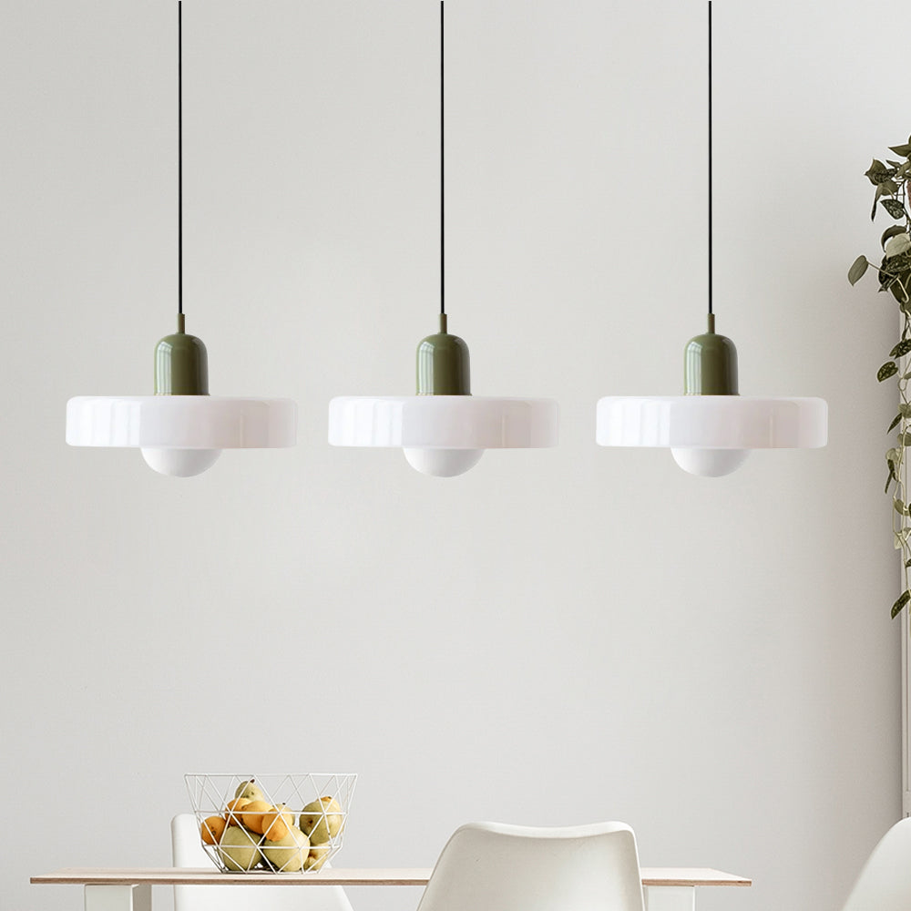Kirrea One Glass Pendant Fixture For Kitchen And Dining