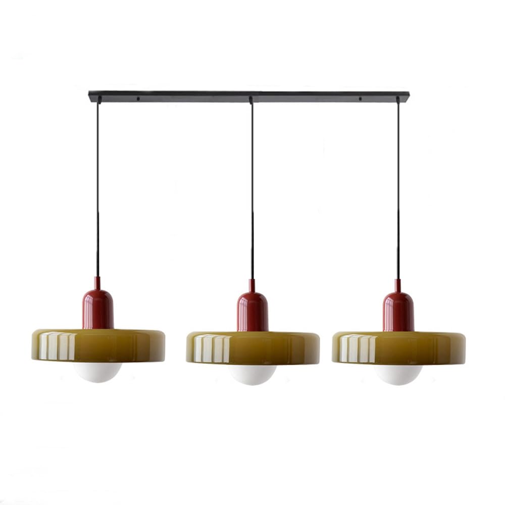 Kirrea One Glass Pendant Fixture For Kitchen And Dining