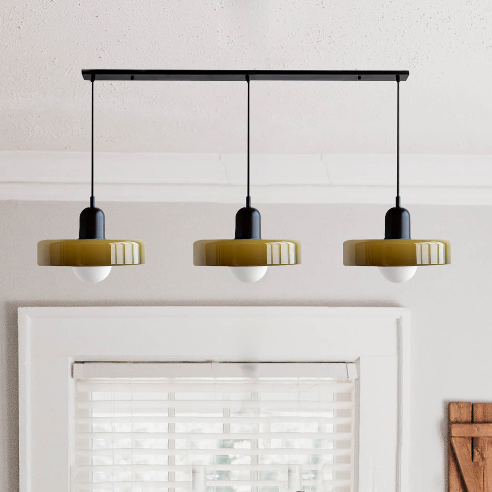 Kirrea One Glass Pendant Fixture For Kitchen And Dining
