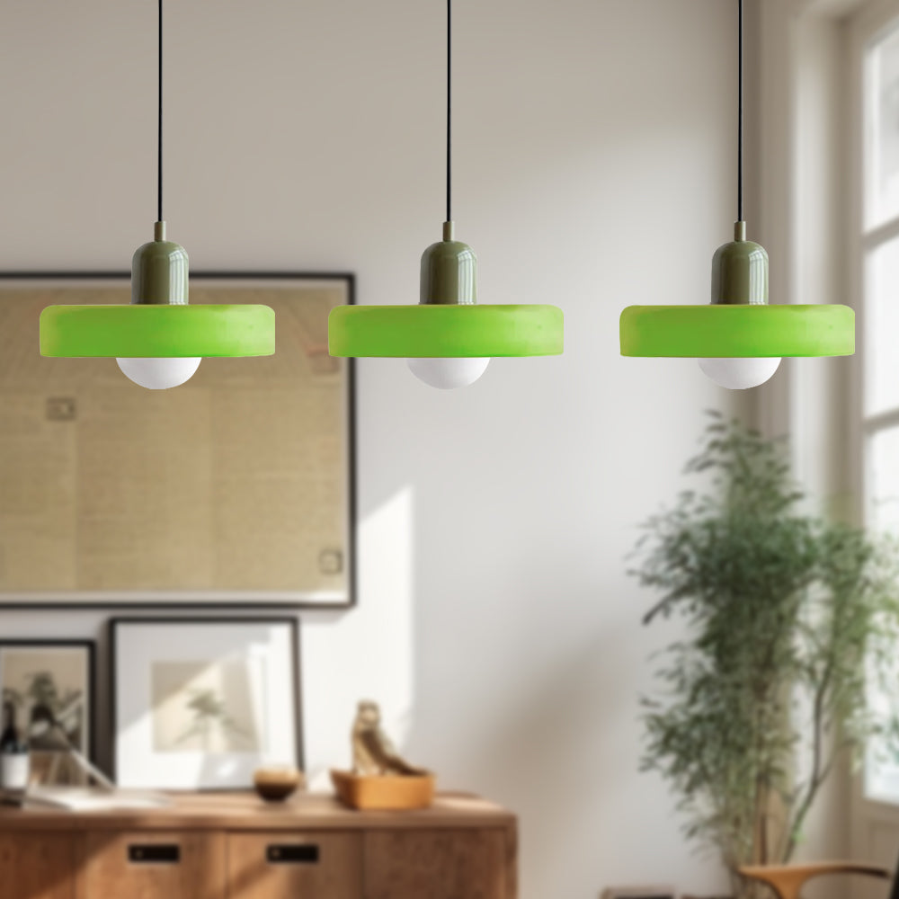 Kirrea One Glass Pendant Fixture For Kitchen And Dining