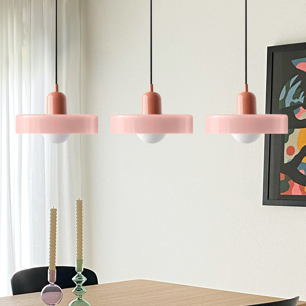 Kirrea One Glass Pendant Fixture For Kitchen And Dining