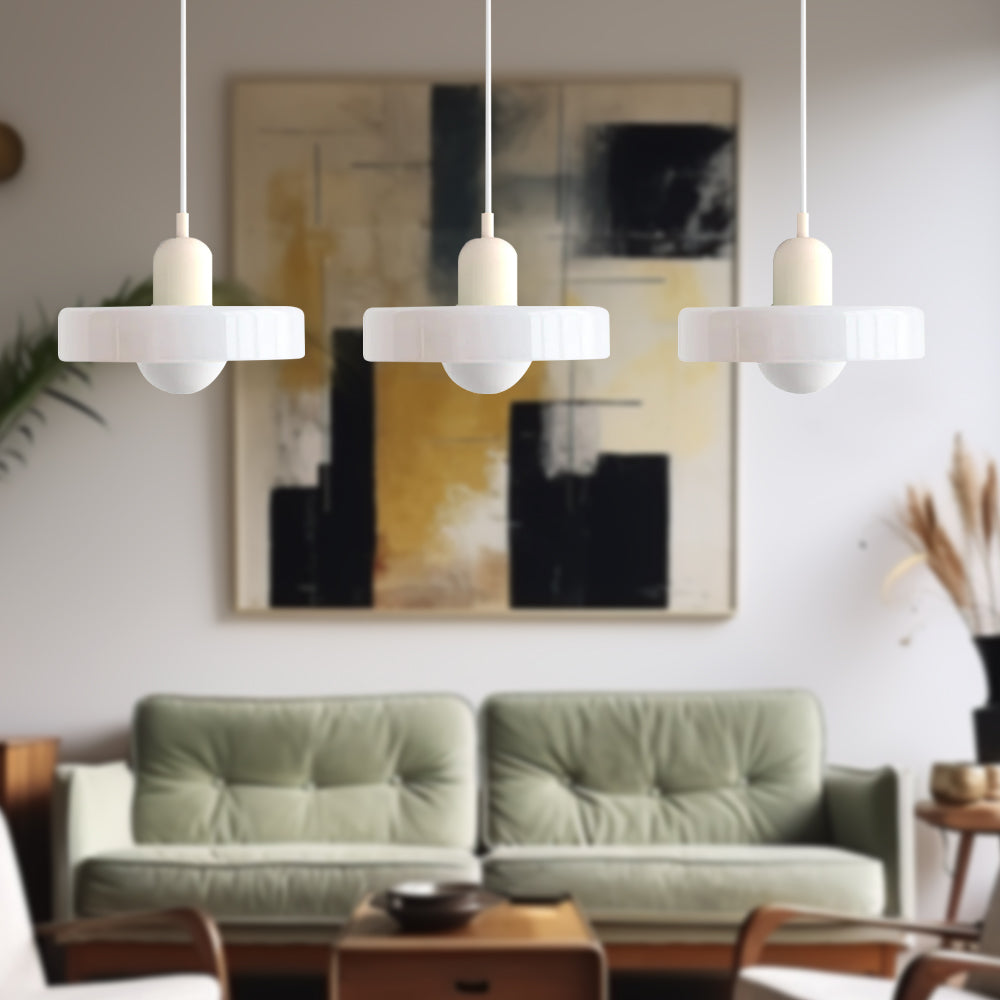 Kirrea One Glass Pendant Fixture For Kitchen And Dining
