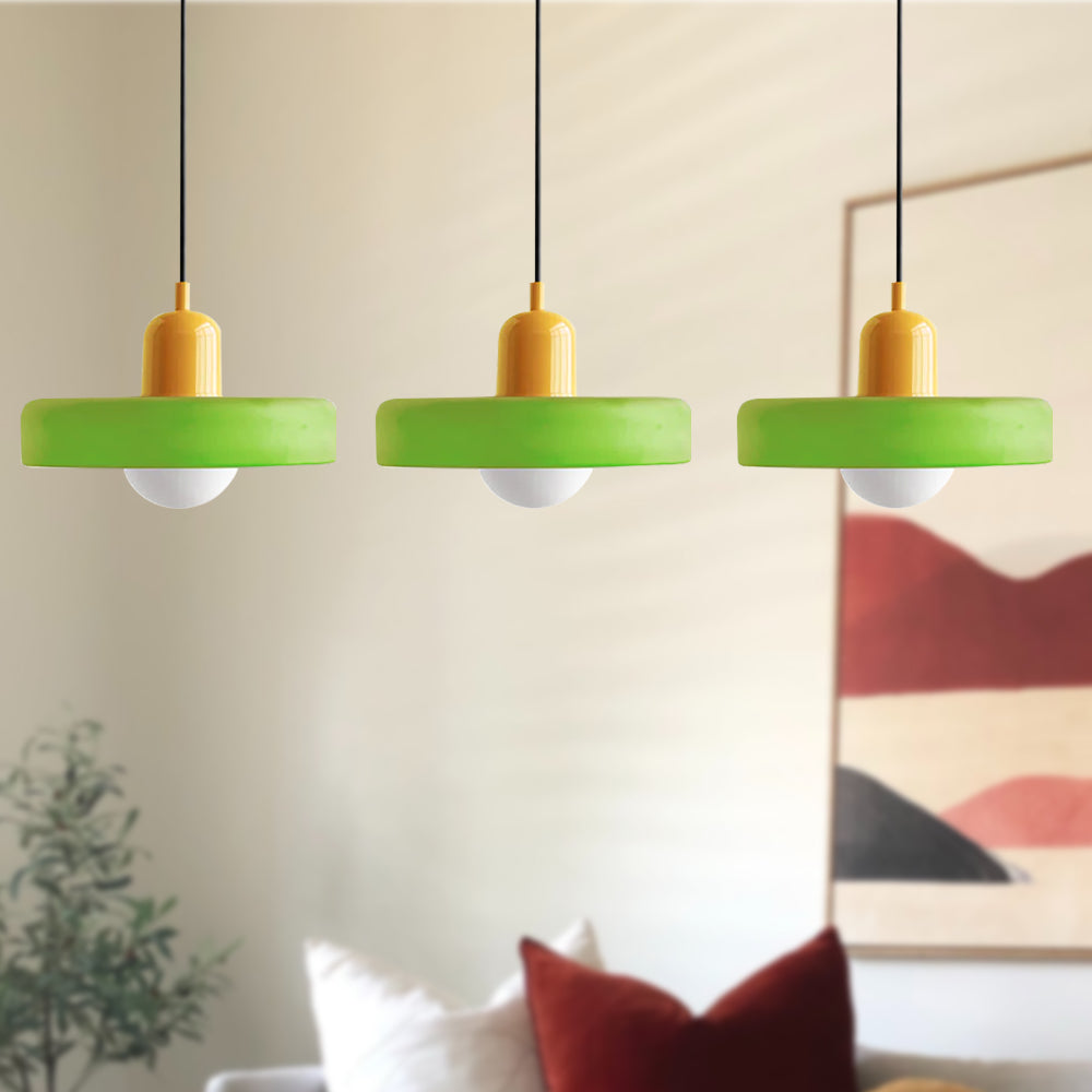 Kirrea One Glass Pendant Fixture For Kitchen And Dining