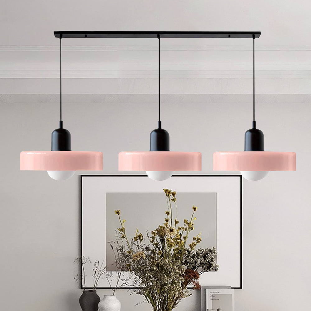 Kirrea One Glass Pendant Fixture For Kitchen And Dining