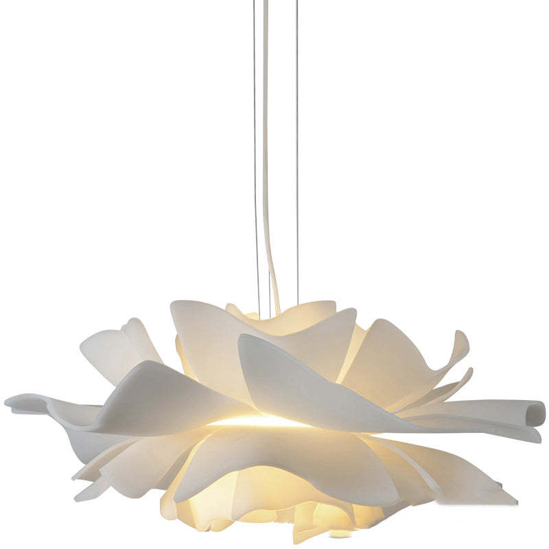 Liora Bloom Floral Pendant Lamp With Metal And Acrylic Design