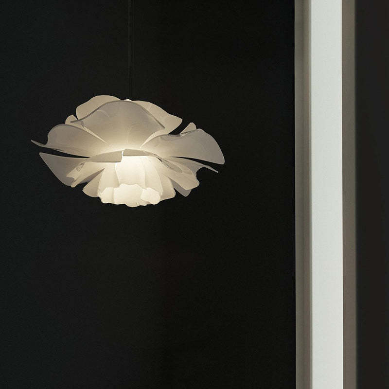 Liora Bloom Floral Pendant Lamp With Metal And Acrylic Design