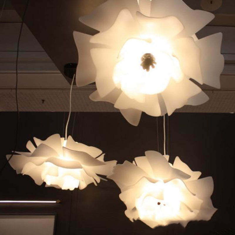 Liora Bloom Floral Pendant Lamp With Metal And Acrylic Design