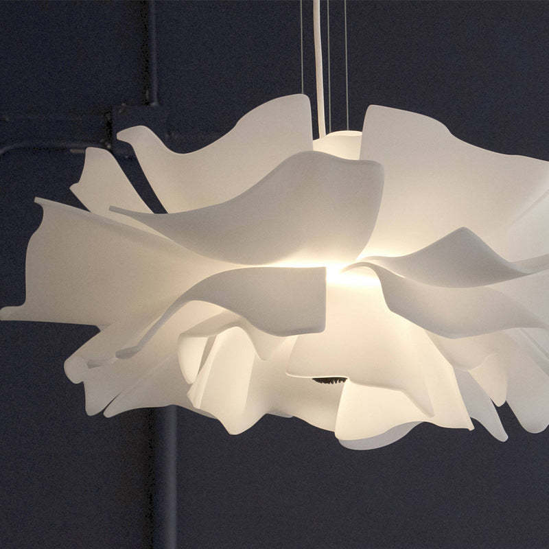 Liora Bloom Floral Pendant Lamp With Metal And Acrylic Design