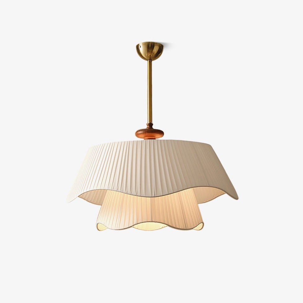 Avondale Modern Elegant Pendant Light With Metal, Glass And Wood