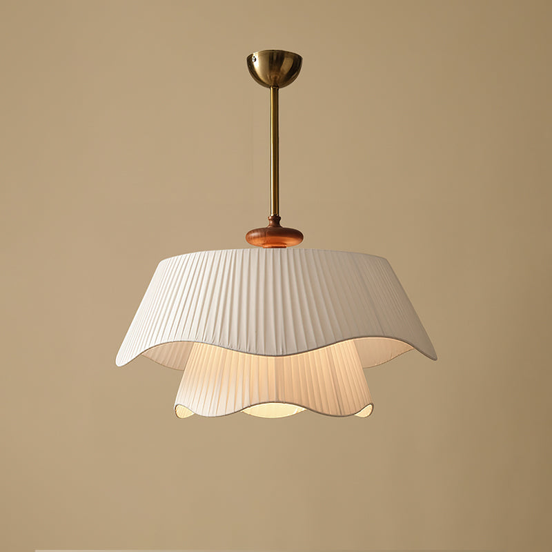Avondale Modern Elegant Pendant Light With Metal, Glass And Wood