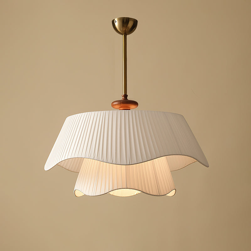 Avondale Modern Elegant Pendant Light With Metal, Glass And Wood