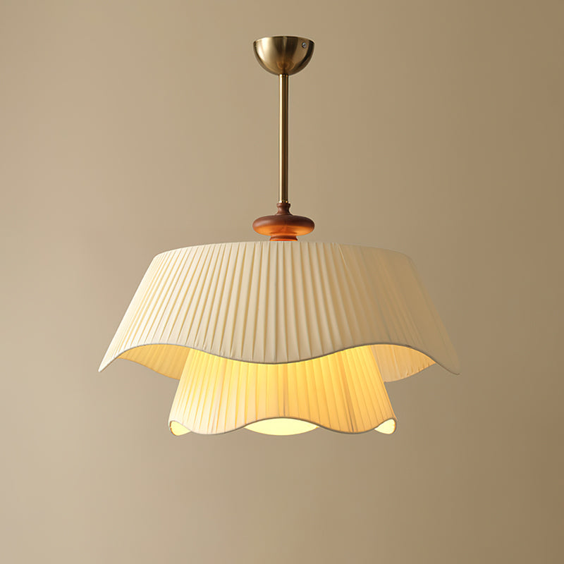 Avondale Modern Elegant Pendant Light With Metal, Glass And Wood