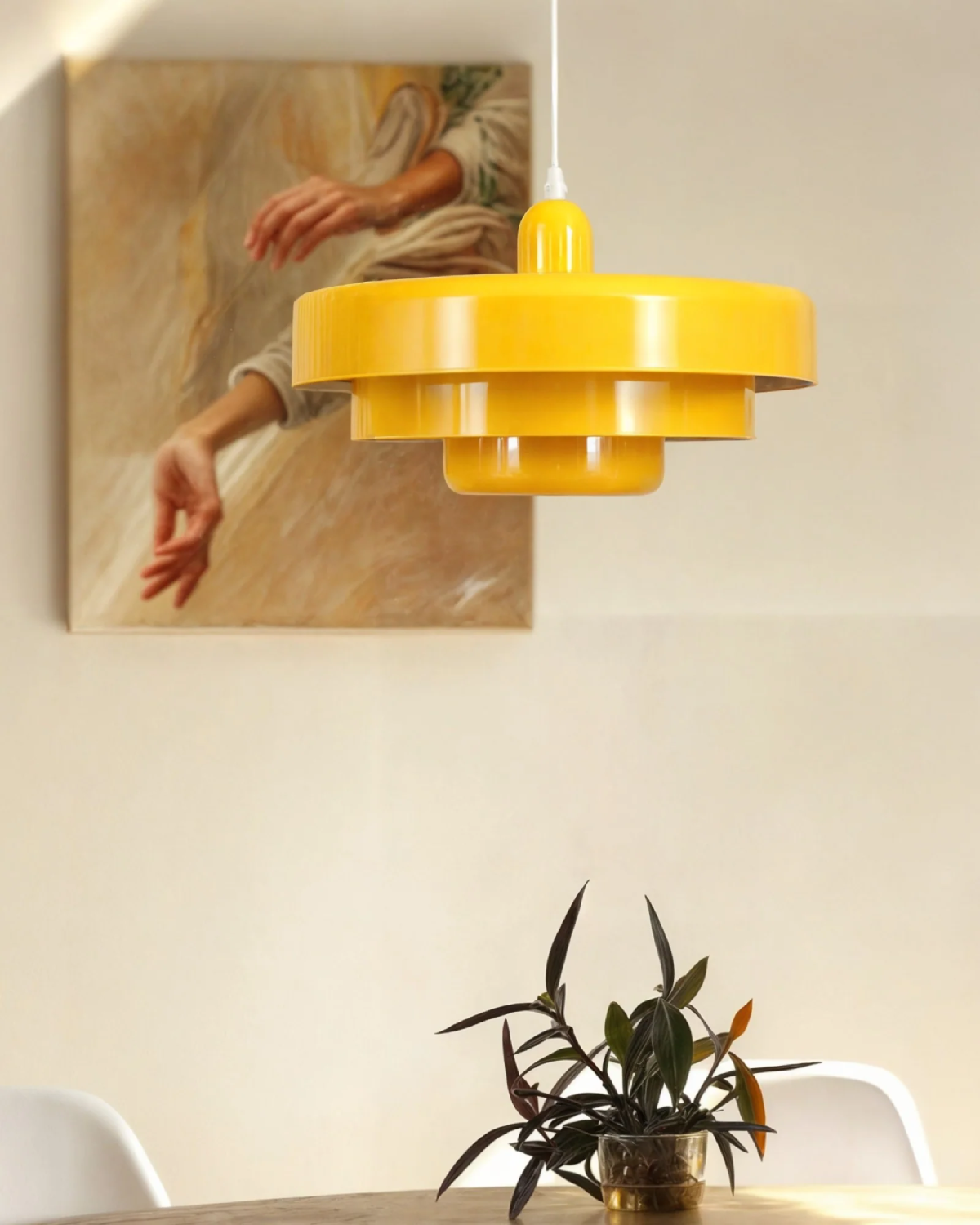 Marinelle Orange Pendant Lamp With Bold Modern Twist For Interiors