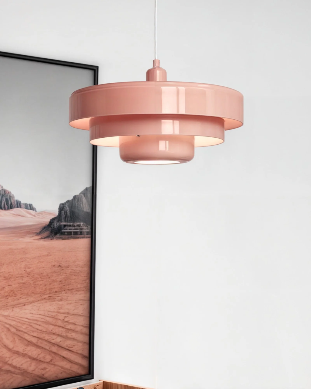 Marinelle Orange Pendant Lamp With Bold Modern Twist For Interiors