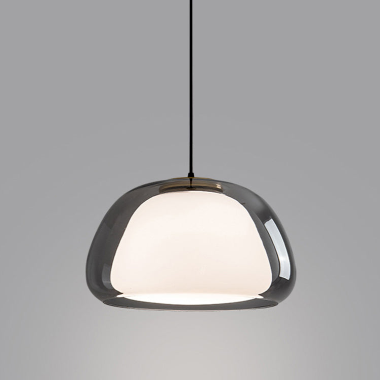 Aurora Pendant Light Milk Glass For Modern Ceiling Decor