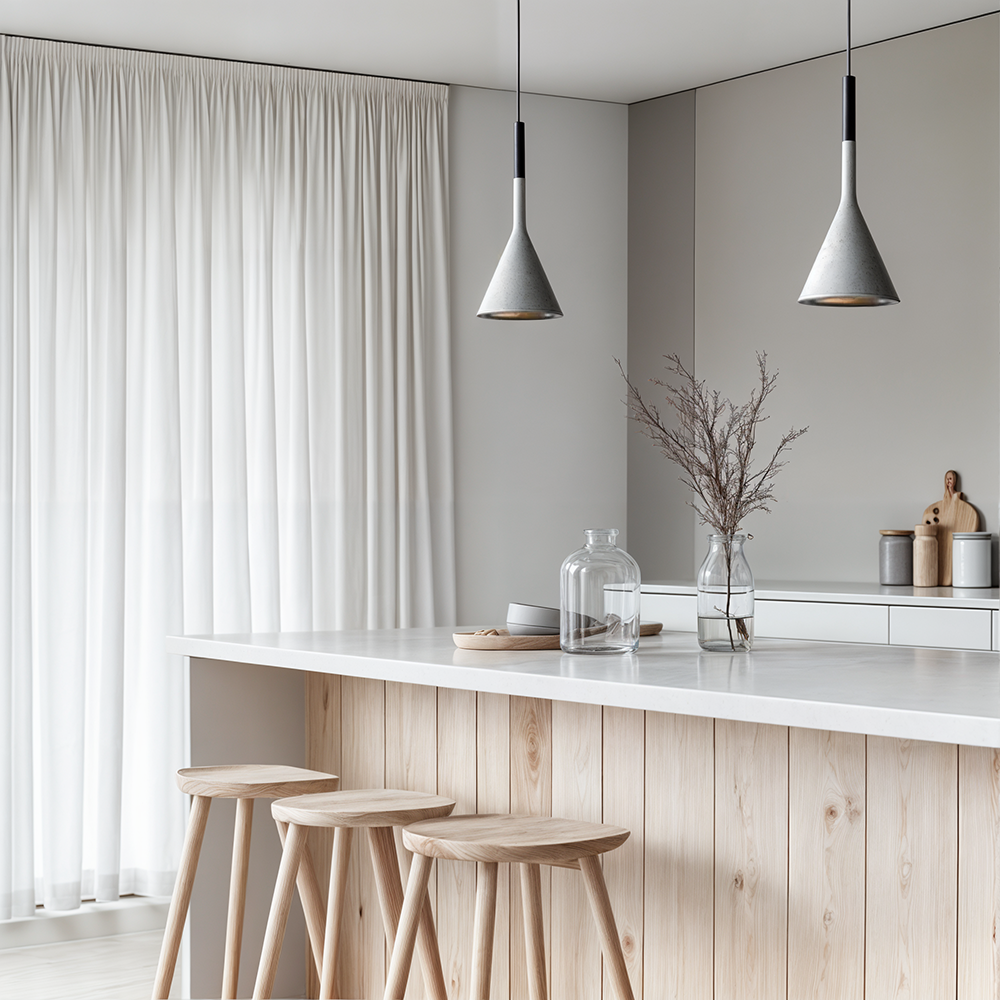 Liora Pendant Light With Minimal Styling And Adjustable Cord