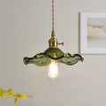 Larella LED Floral Glass Pendant Light With Warm Ambiance E27