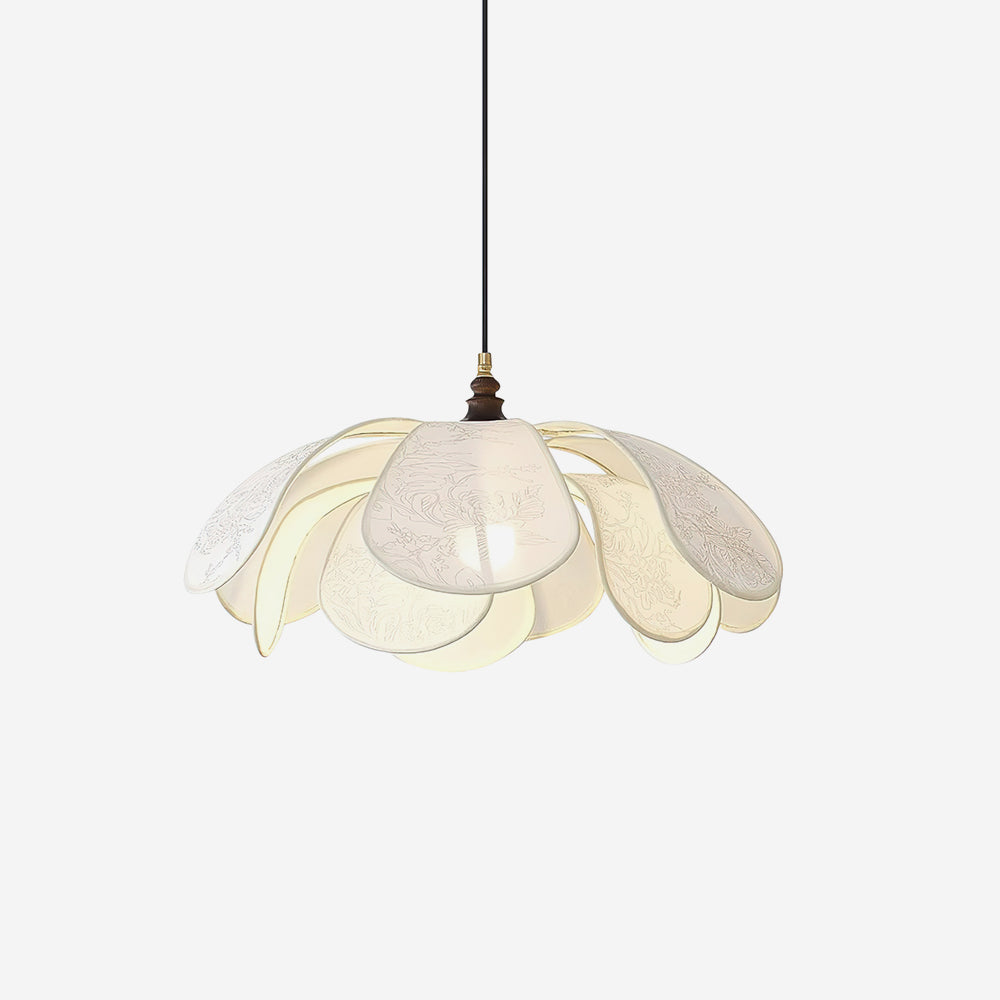 Liora Bloom Ceiling Pendant With Floral-Inspired Modern Design, E26/E27 LED Compatible