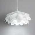 Pendant Light In White With Blossom Shape For Warm Ambience