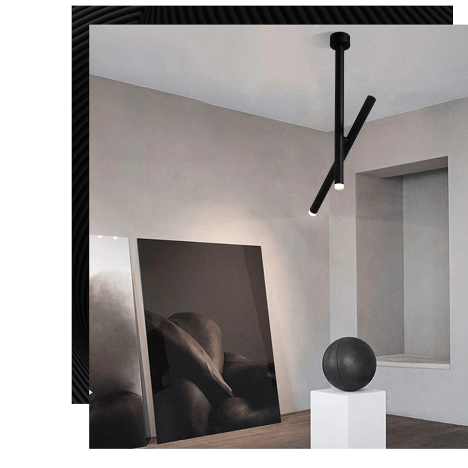 Tube Pendant Light Fixture For Modern Dining Rooms And Kitchen Areas