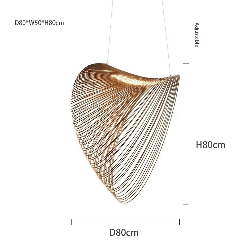 Aurra Nordic Abstract Pendant Light For Modern Living Spaces