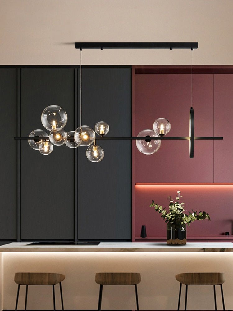 Nerida Pendant Light With Bubble Glass For Modern Interiors