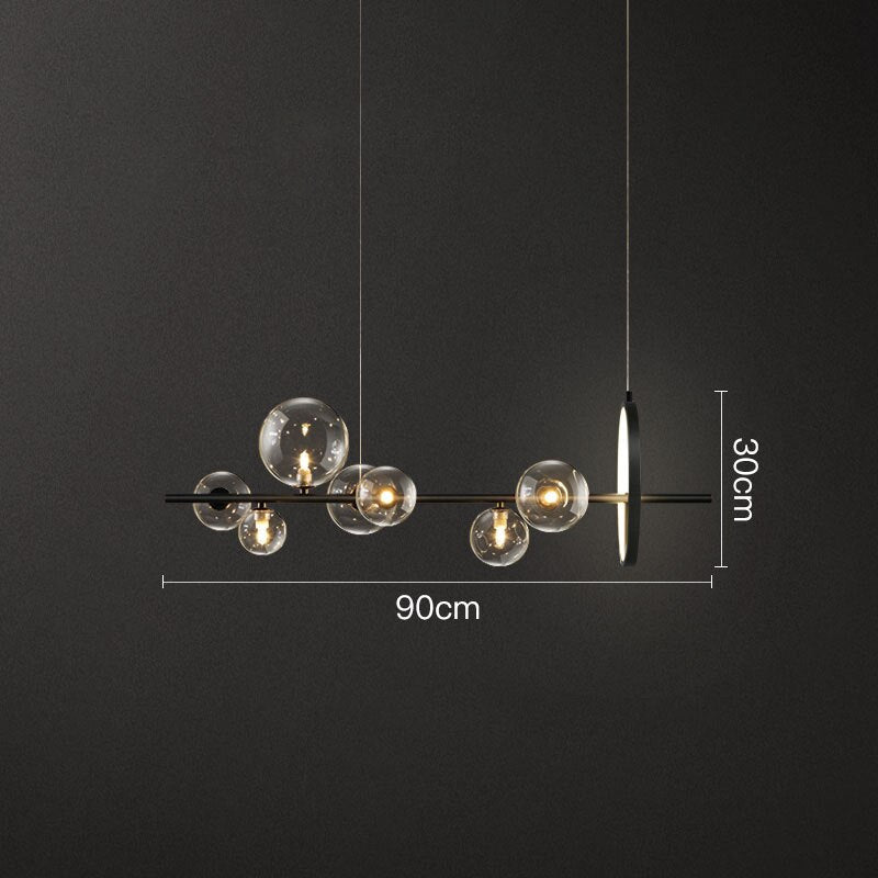 Nerida Pendant Light With Bubble Glass For Modern Interiors