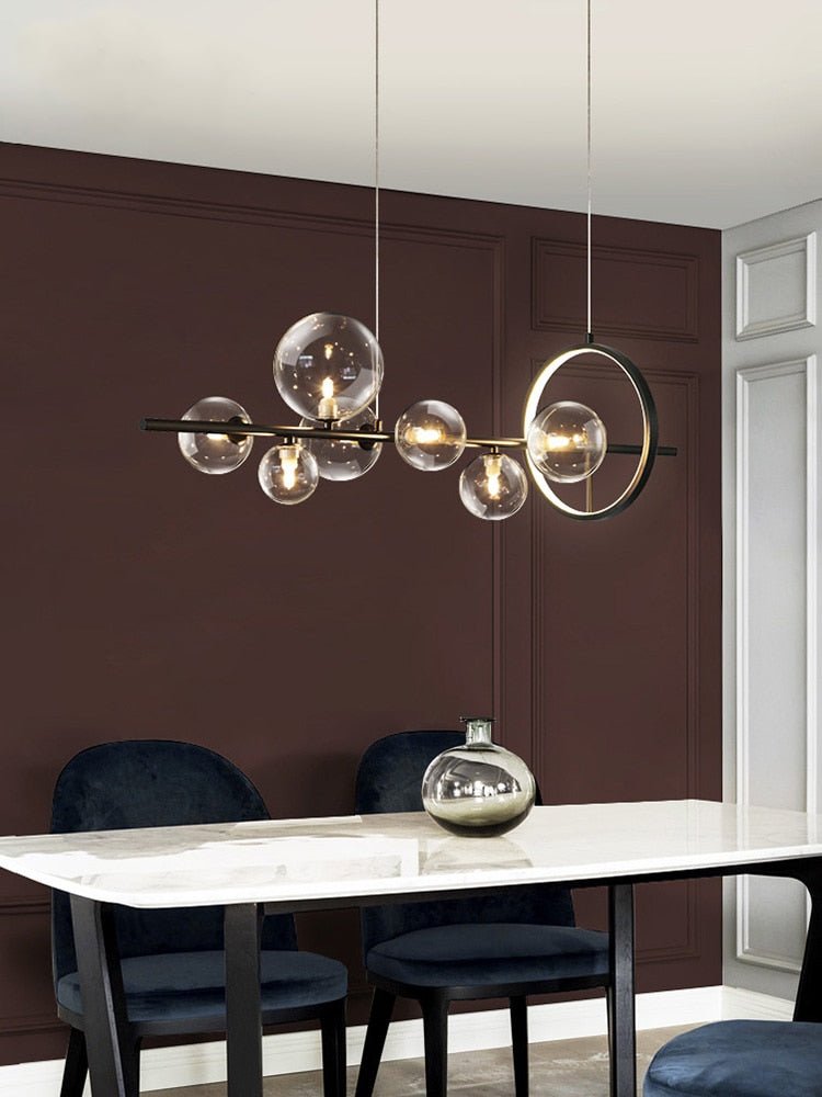 Nerida Pendant Light With Bubble Glass For Modern Interiors