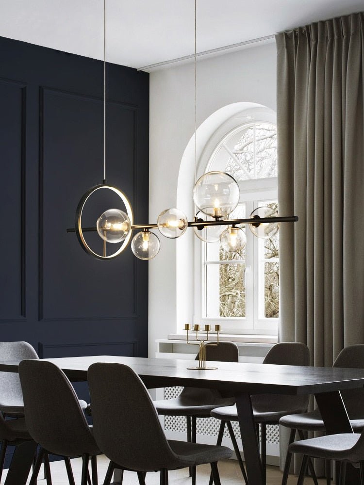Nerida Pendant Light With Bubble Glass For Modern Interiors