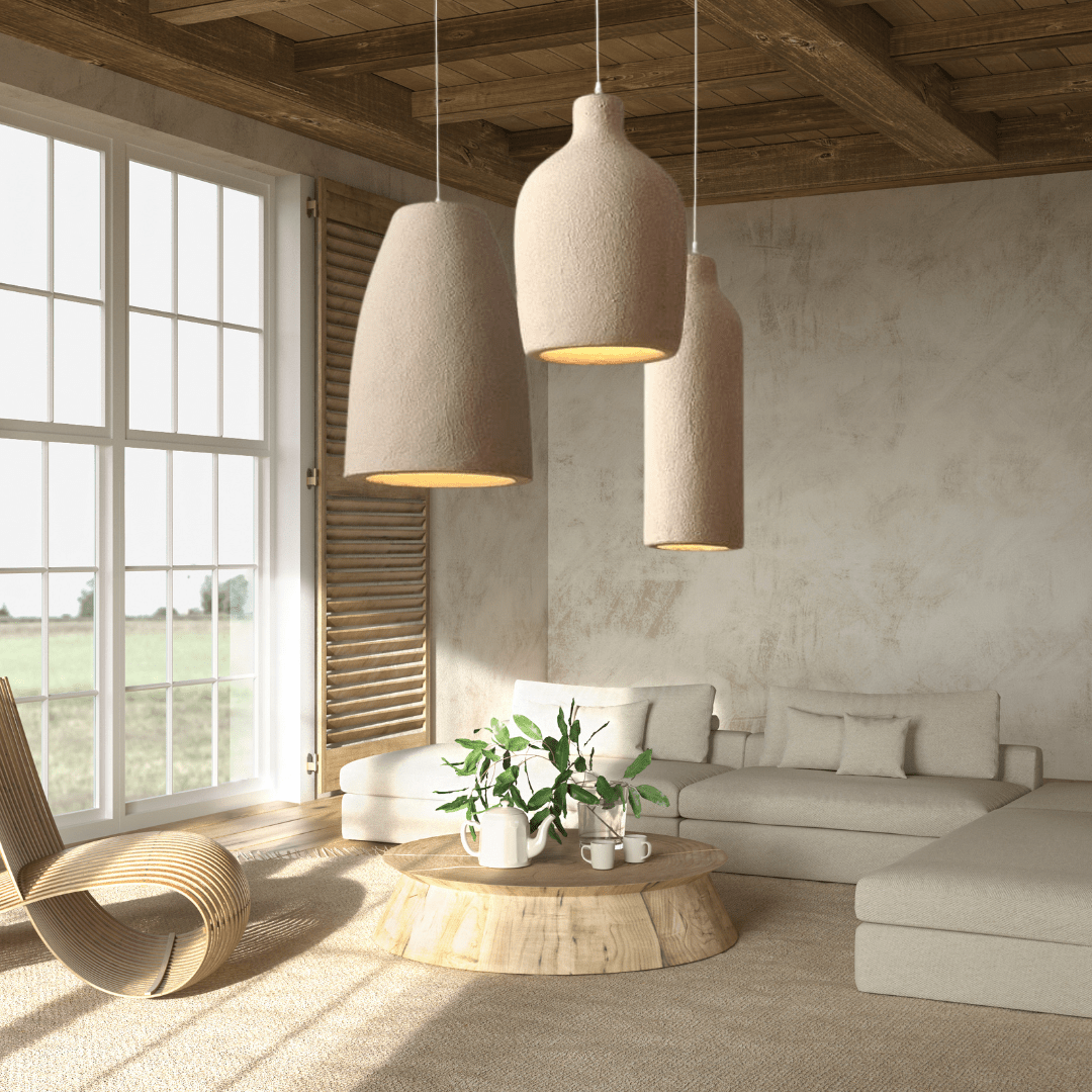 SylvaWabi Pendant Light In Resin For Modern Ceiling Fixtures