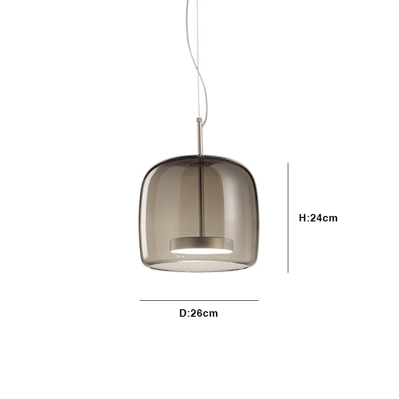 Aurelia Glass Pendant Lamp For Elegant Interiors In Modern Homes