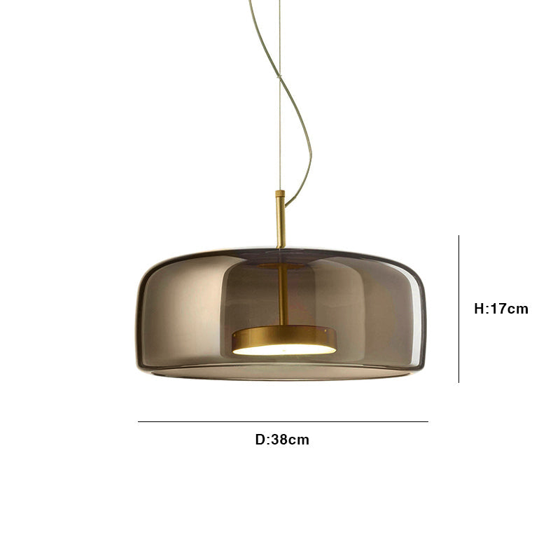 Aurelia Glass Pendant Lamp For Elegant Interiors In Modern Homes