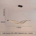 LumiArc Curved LED Pendant Light For Modern Interiors And Spaces