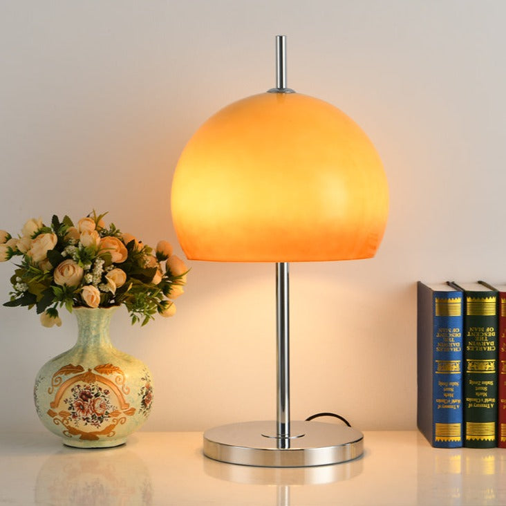 Mushroom Table Lamp With Bauhaus Style And Clean Geometric Form