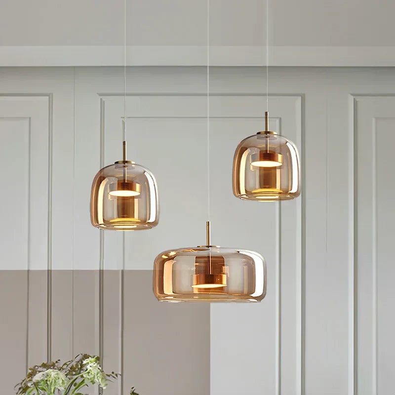 Elara Pendant Light With Clear Glass For Modern Home Decor