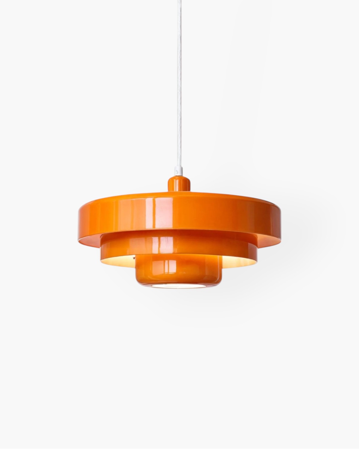 Marinelle Orange Pendant Lamp With Bold Modern Twist For Interiors