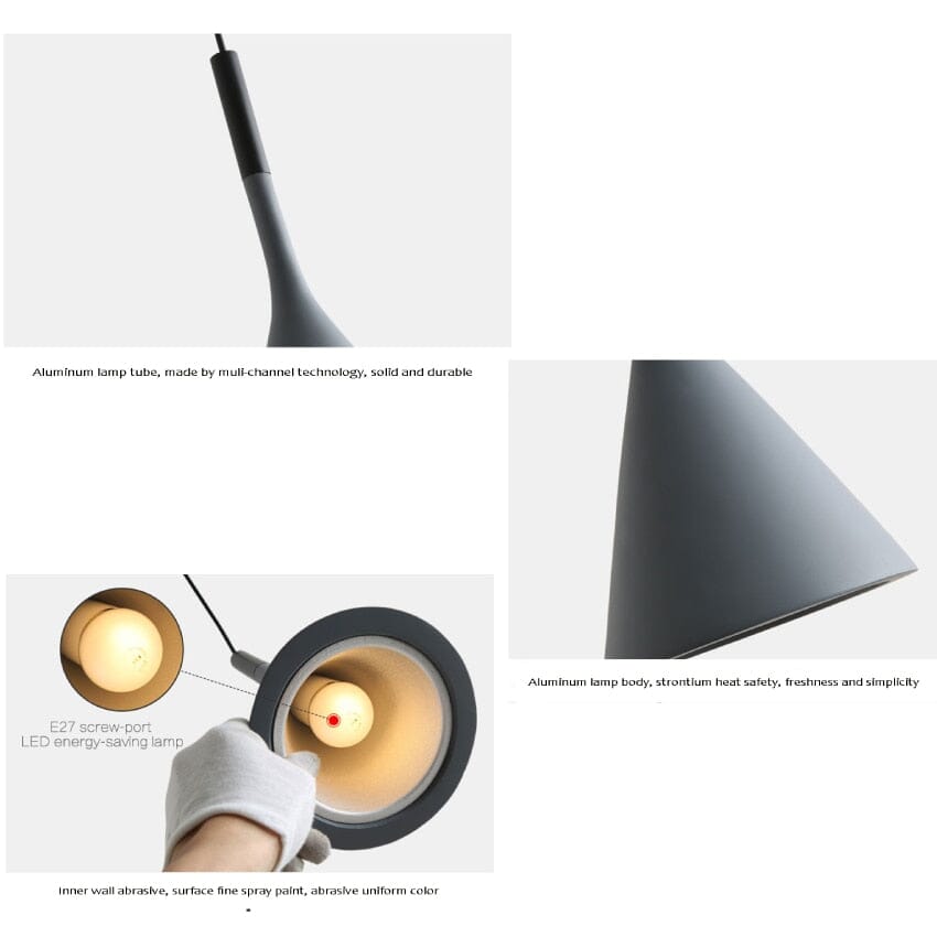 Liora Pendant Light With Minimal Styling And Adjustable Cord