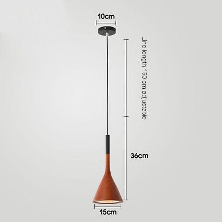 Liora Pendant Light With Minimal Styling And Adjustable Cord
