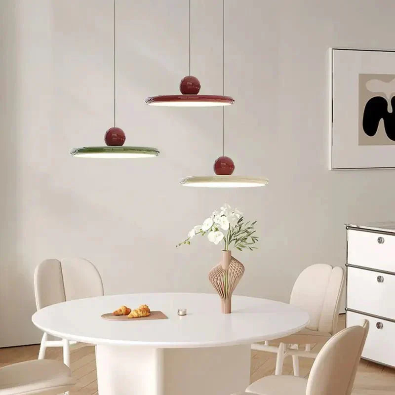 Astraeon Modern Glass Pendant Light In Bauhaus Design For Modern Interiors