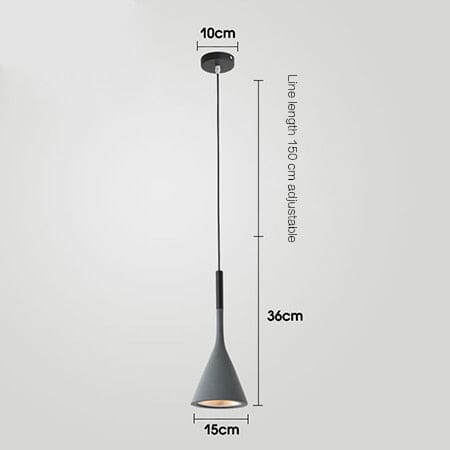 Liora Pendant Light With Minimal Styling And Adjustable Cord